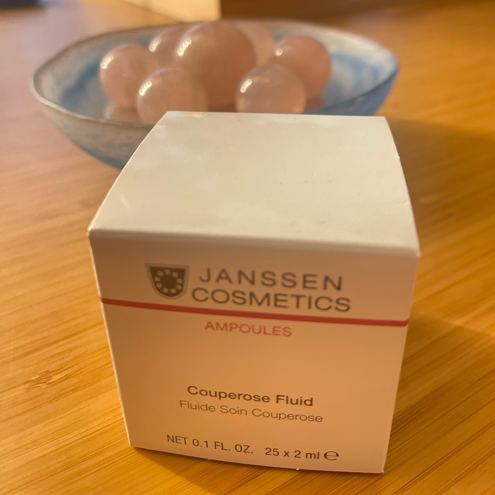 Rosacea treatment Janssen Cosmetics Couperose Fluid ( Rosacea) Treatment 25x 2ml